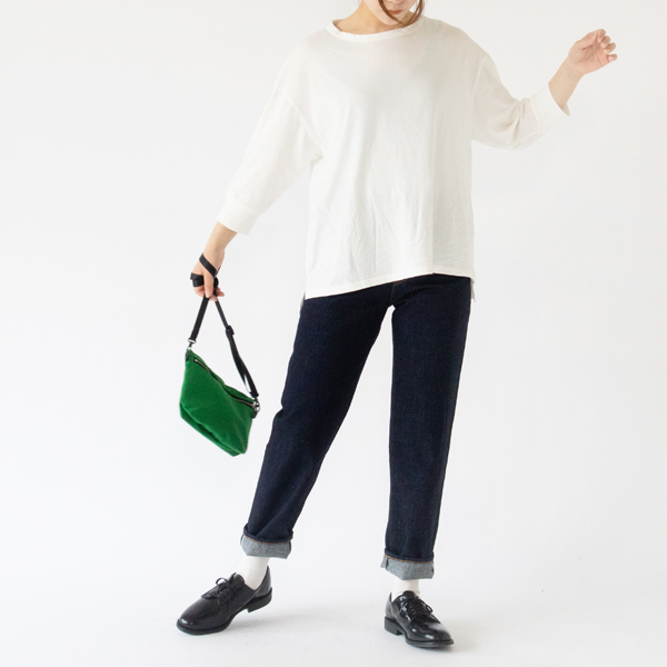 身長162cm・WHITE