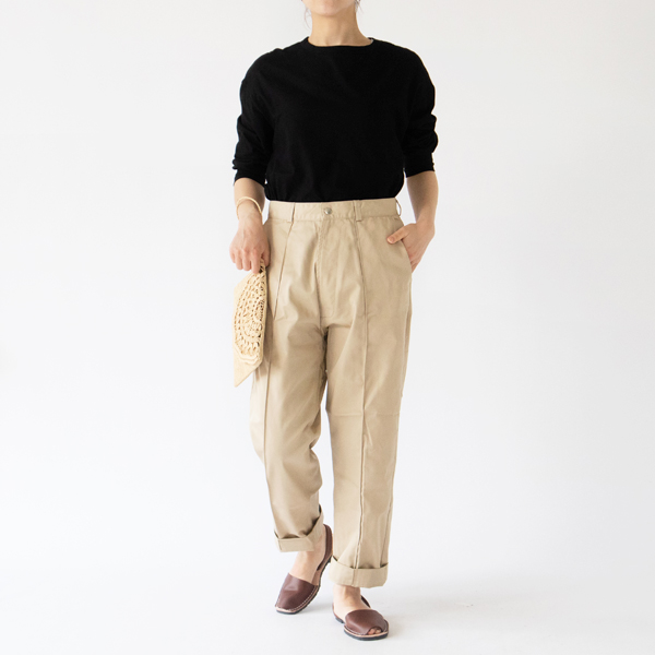 身長162cm・BLACK