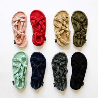 VEGAN ROPE SANDALS BODRUM