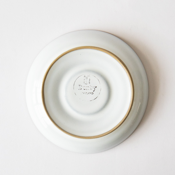 ソーサーの底面（Denby カップ＆ソーサー）