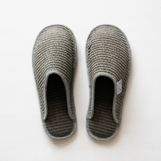 スリッパ STELLA RAFIA GRIGIO スリッパ STELLA RAFIA GRIGIO