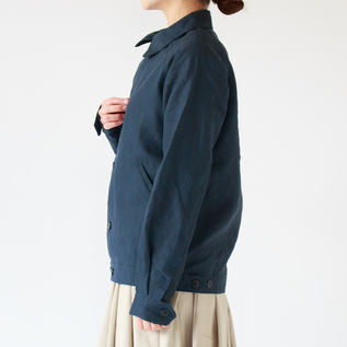 リネンブルゾン SPENCE BRYSON LE BLOUSON MARINE／LE TRAVAILLEUR