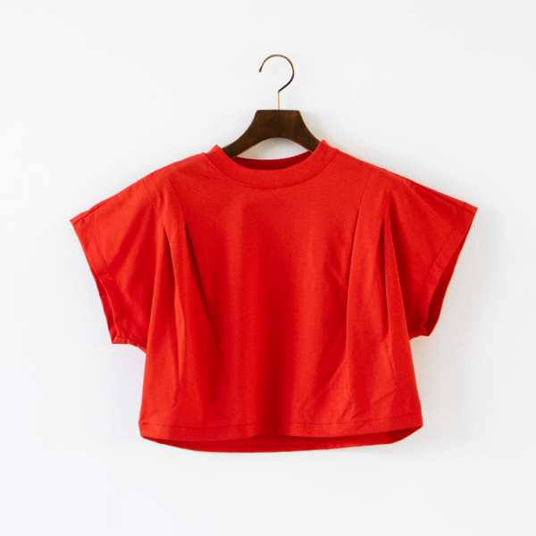 ウルティマ天竺 ドルマンクルーTシャツ(RED)