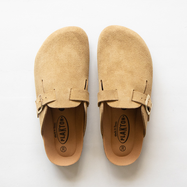 スエードコルクソールクロッグ BEIGE