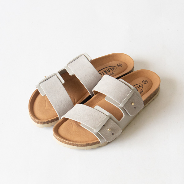 スエードコルクソールサンダル BEIGE