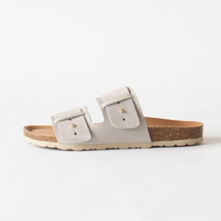 スエードコルクソールサンダル BEIGE