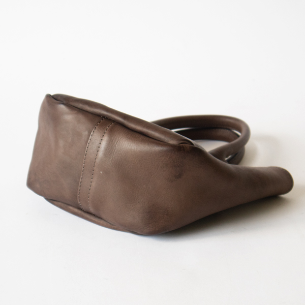 トートバッグ LEATHER OLD TOTE BAG SMALL(GRAY)