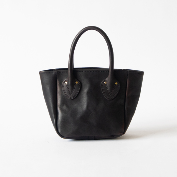 トートバッグ LEATHER OLD TOTE BAG SMALL(BLACK)