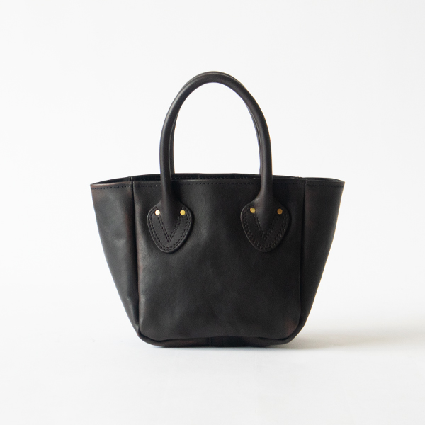 トートバッグ LEATHER OLD TOTE BAG SMALL(BLACK)