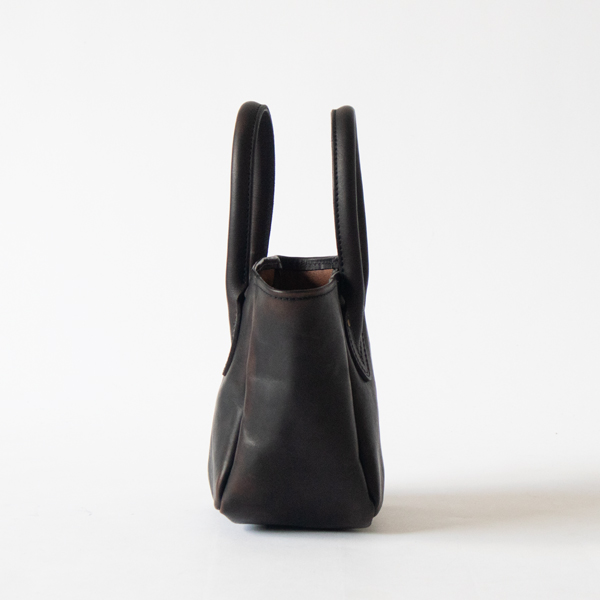 トートバッグ LEATHER OLD TOTE BAG SMALL(BLACK)