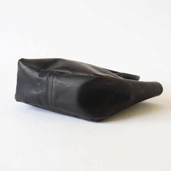 トートバッグ LEATHER OLD TOTE BAG MEDIUM(BLACK)
