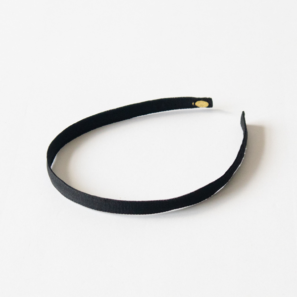 グログランカチューシャ GG44(BLACK)