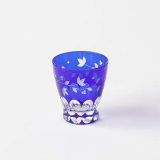 江戸切子 南天文様 ミニオールド ペア／硝子工房 彩鳳｜愛着を持って