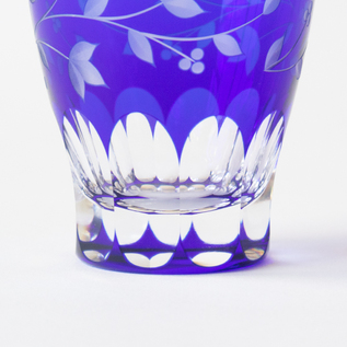 江戸切子 南天文様 ミニオールド ペア／硝子工房 彩鳳｜愛着を持って