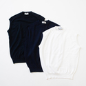 ノースリーブ Crew neck Sleeveless Top S4625 