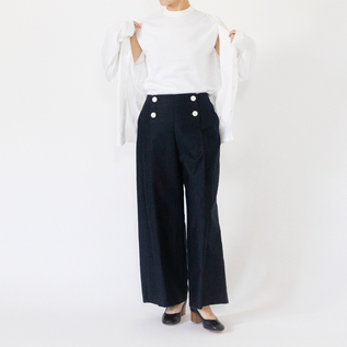 カーディガンとのセットアップもおすすめです(身長162cm・WHITE/S) カーディガンとのセットアップもおすすめです(身長162cm・WHITE/S)
