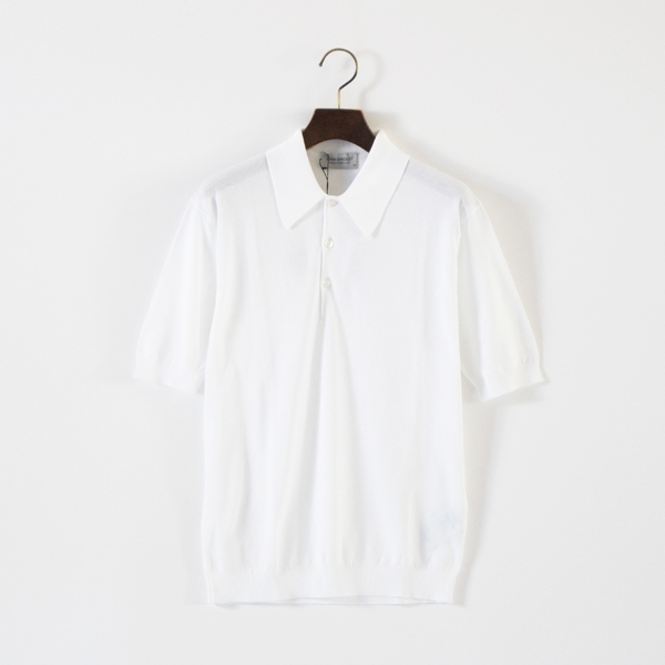 ユニセックス ポロシャツ ISIS(WHITE)