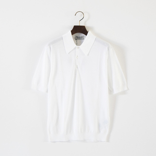 ユニセックス ポロシャツ ISIS(WHITE)