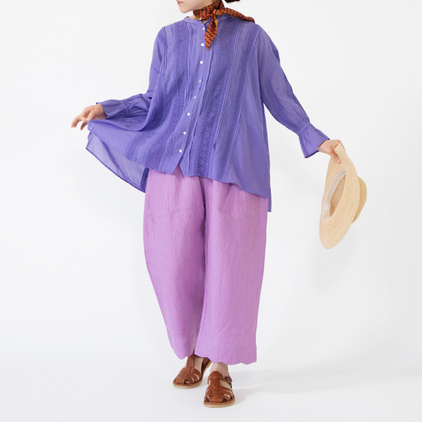 リネンウェーブパンツとセットアップ リネンウェーブパンツとセットアップ