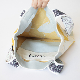 ニットトートバッグ 別注STONE／TRICOTE（トリコテ）｜愛着を持って