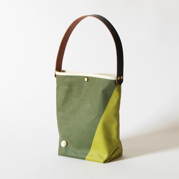 ワンハンドルショルダー(S) PINE 9号 SCCP004（OLIVE/PISTACHIO×BLACK）