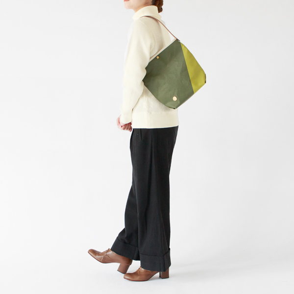 身長：162cm（OLIVE/PISTACHIO×BLACK）