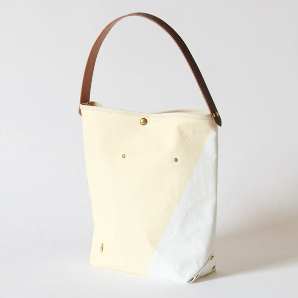 ワンハンドルショルダー(M) PINE 9号 SCCP005（MILK/WHITE×BROWN）
