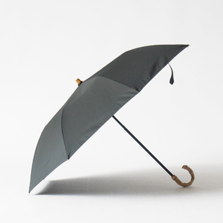 晴雨兼用折りたたみ傘　バンブーハンドル