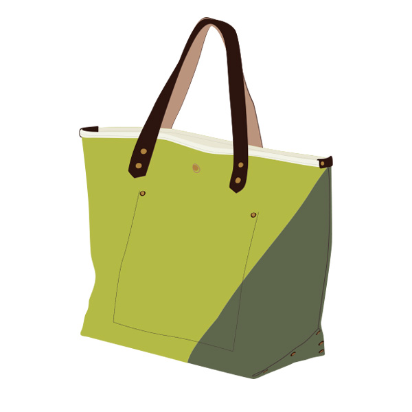 裏側（OLIVE/PISTACHIO×BLACK）