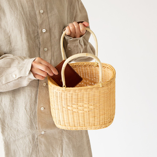 籐買物かご／日本の竹細工｜愛着を持ってずっと使いたいモノを集めた