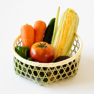 真竹六ツ目カゴ3個セット／日本の竹細工｜愛着を持ってずっと使いたい