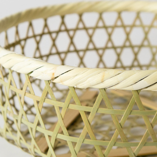 真竹六ツ目カゴ3個セット／日本の竹細工｜愛着を持ってずっと使いたい