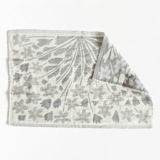 VALKOVUOKKO towel 48 x70 cm white-grey VALKOVUOKKO towel 48 x70 cm white-grey