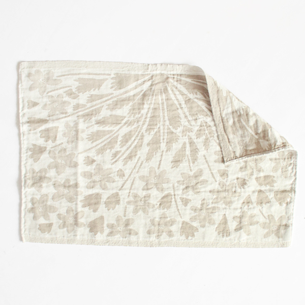 VALKOVUOKKO towel 48 x70 cm 1/white-linen