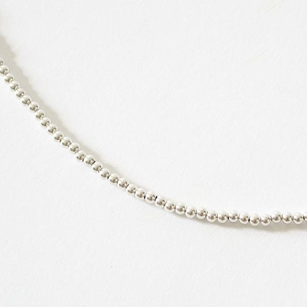 ナバホパールネックレス(3mm/全長40cm)