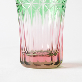 江戸切子 菱鱗重文様 天開タンブラー／硝子工房 彩鳳｜愛着を持って