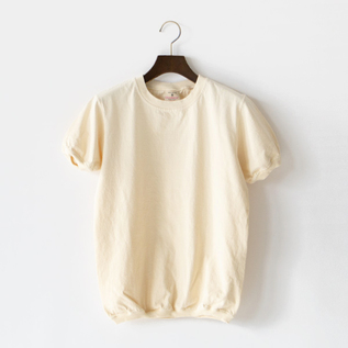 クルーネック ショートスリーブTシャツ NATURAL