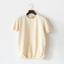 クルーネック ショートスリーブTシャツ NATURAL