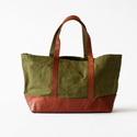 fabricaトートL　0001　khaki