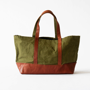 fabricaトートL　0001　khaki