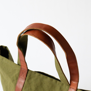 fabricaトートL 0001 khaki／6SHiKi（ロクシキ）｜愛着を持ってずっと