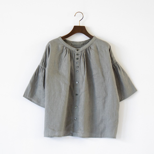 2WAY ギャザーブラウス(GRAY) 2WAY ギャザーブラウス(GRAY)