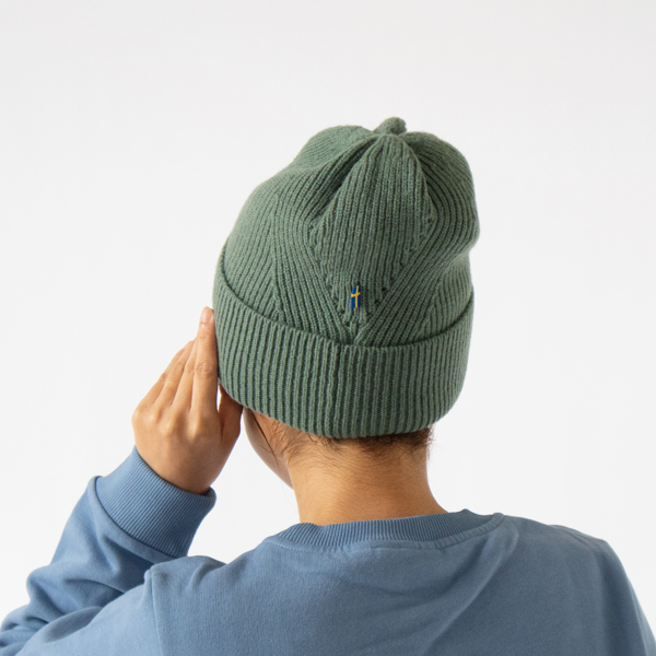 浅めにも深めにもかぶれます(PATINA GREEN)
