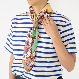 MANTERO シルクスカーフ(68×68)／MANTERO（マンテロ）｜愛着を持って