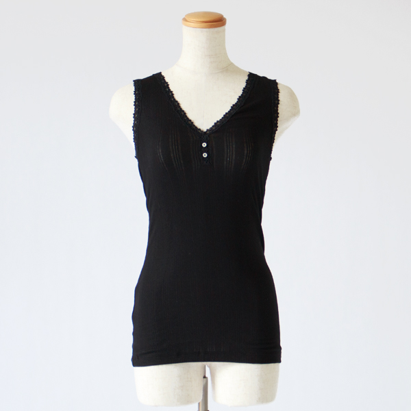 レディース　キャミソール　AGATHE(black)
