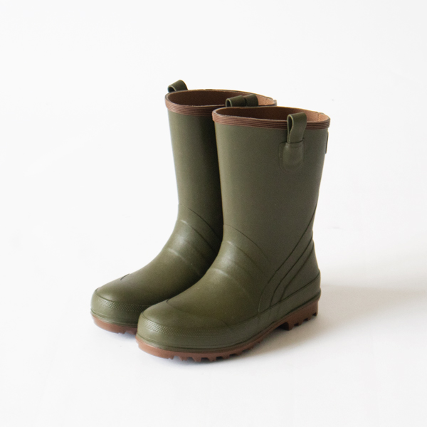 OLIVE_Mミドルカットラバーブーツ OLIVE_Mミドルカットラバーブーツ