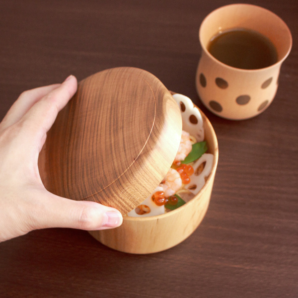 蓋は上に乗せるようにして使います