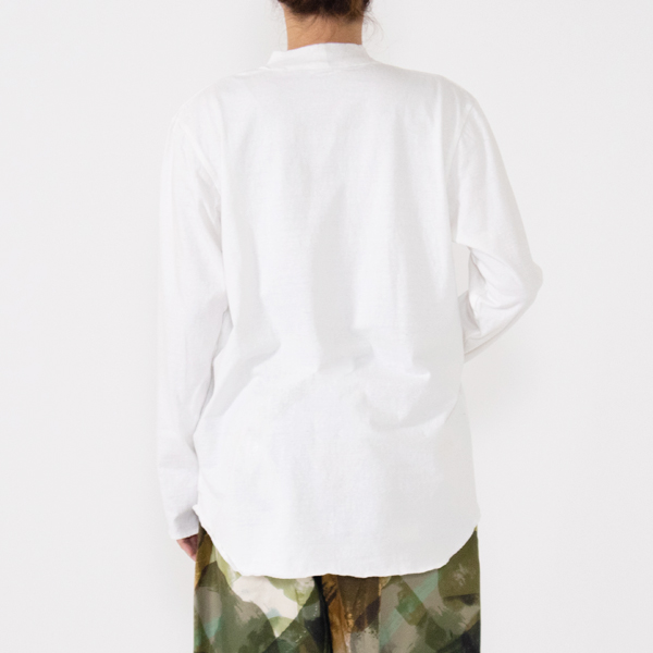 身長：160cm(モックネック/WHITE(L))