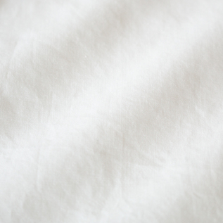 しなやかで柔らかくもハリがある生地(WHT)