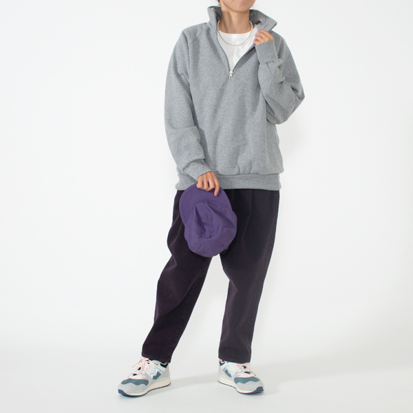 ハーフジップジャージトップ Cenere-S(身長160cm)